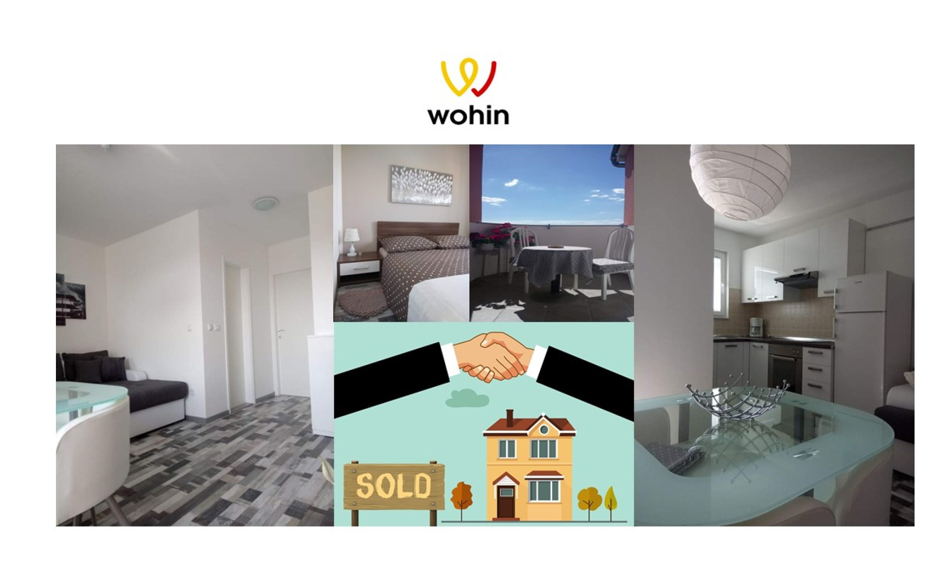 Šarmantan, potpuno opremljen apartman u Tribunju