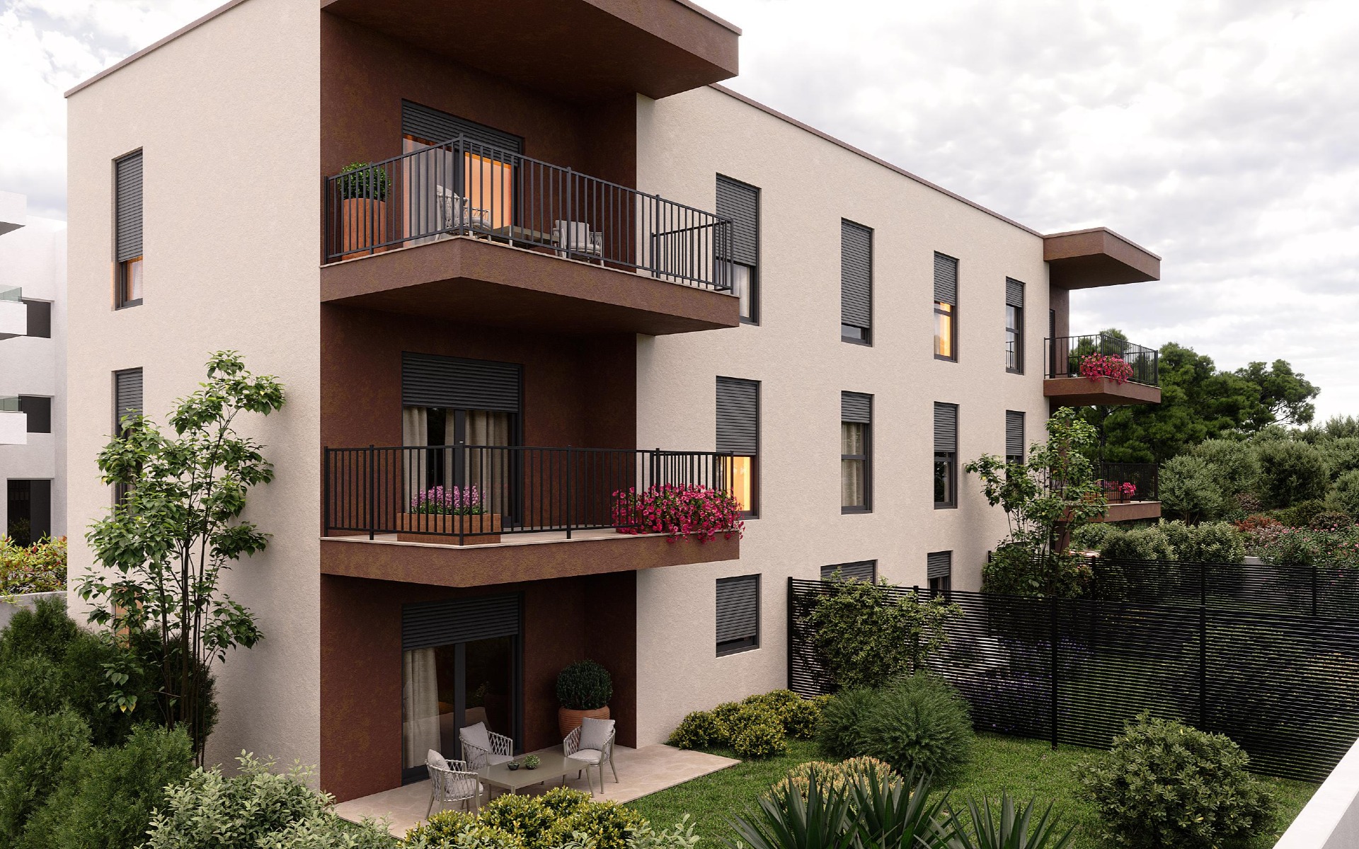 Stan sa dvije spavaće sobe u novogradnji