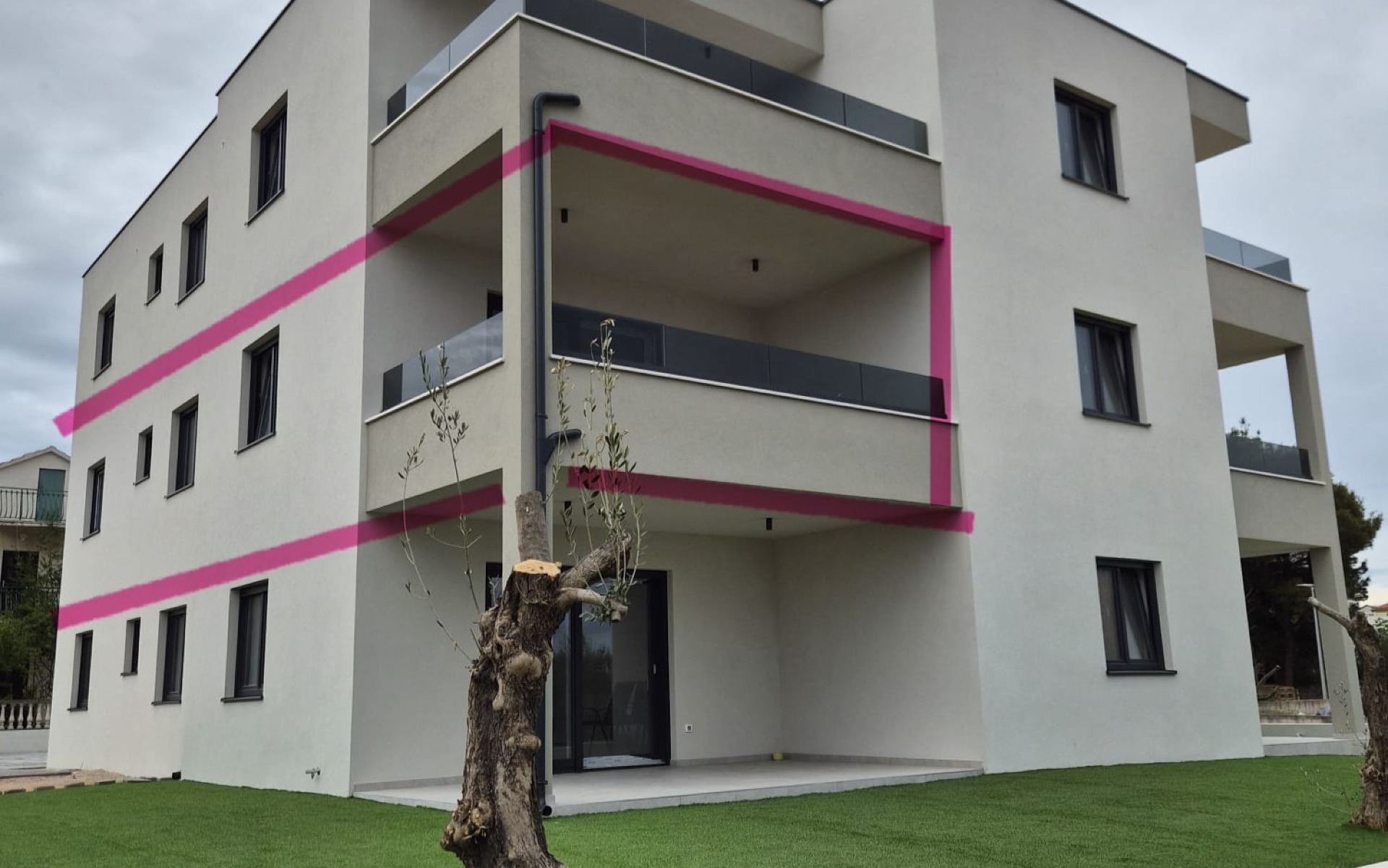 Lijepi dvosoban stan sa pogledom na more, u blizini centra