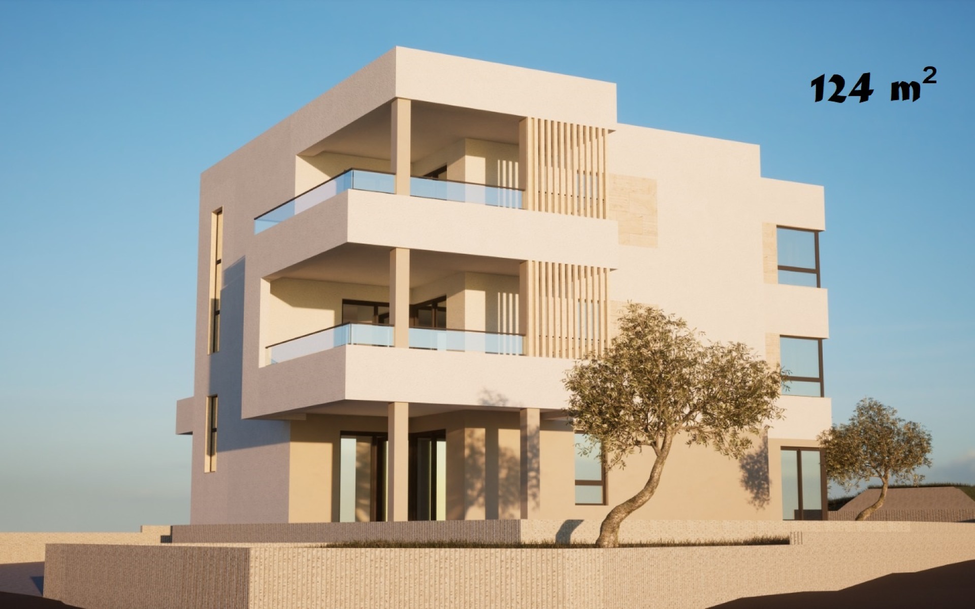 Penthouse u zgradi s liftom 