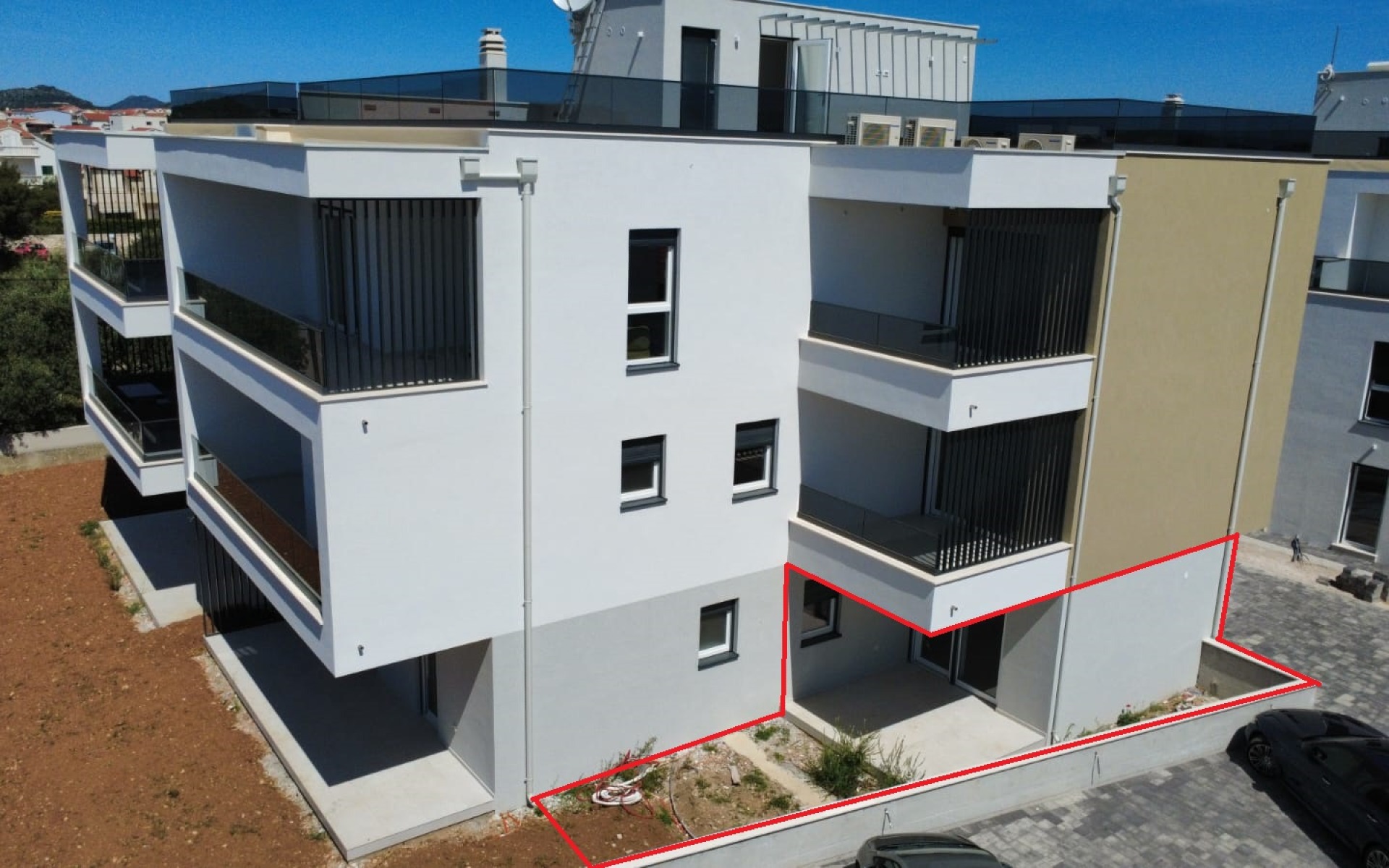 Jednosoban stan u prizemlju novogradnje