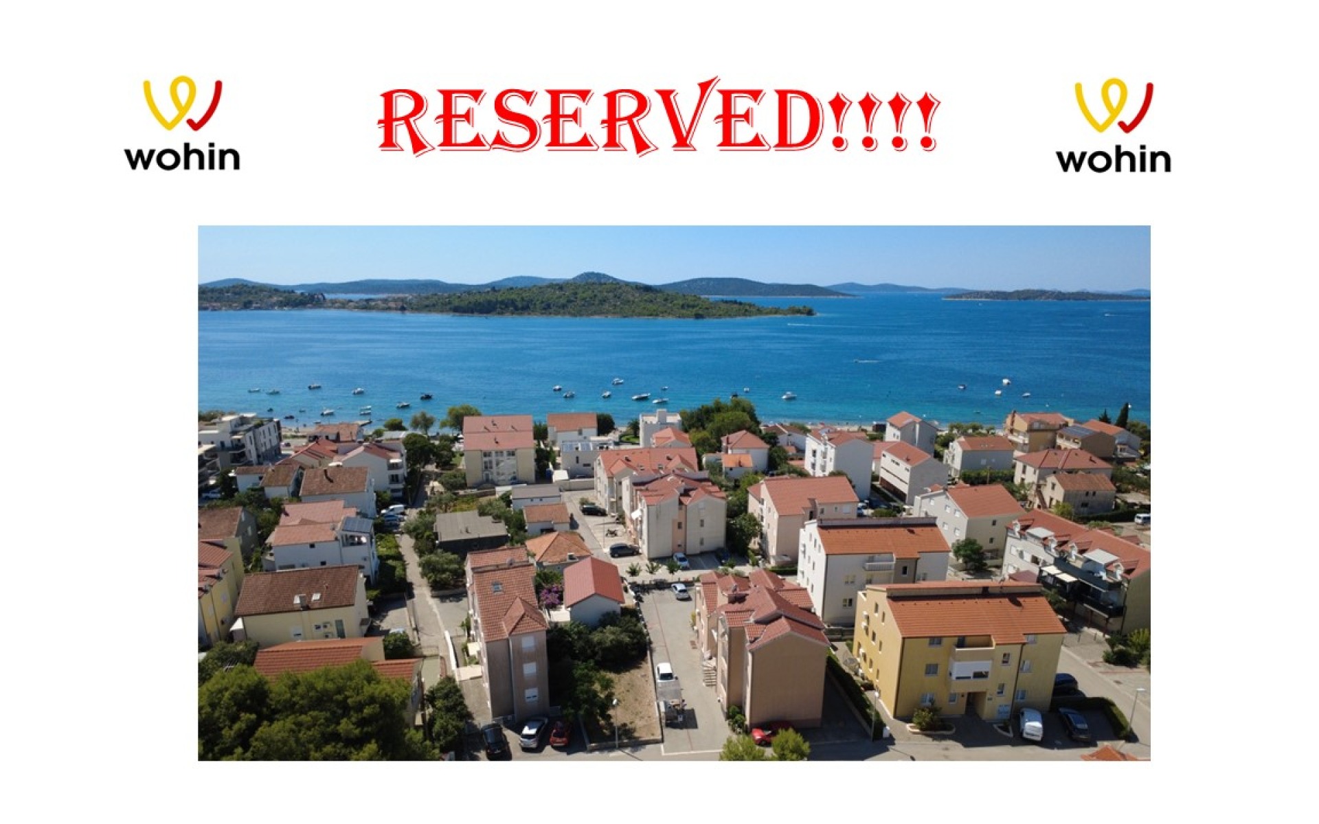 Apartman na Srimi nedaleko od plaže 